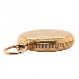 Danish/Swiss 18K gold hunting cased precision watch Circa 1857