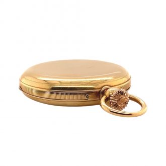 French gold lever with early stem-winding system Circa 1850