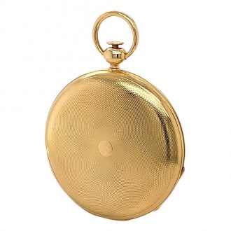 Extra flat Danish/Swiss 18K gold precision watch Circa 1836