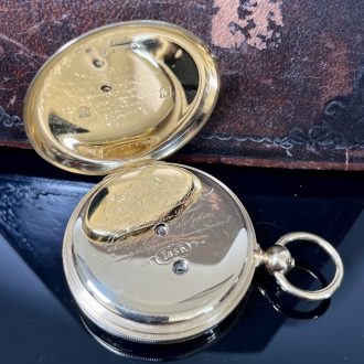 Historically interesting Danish/Swiss precision watch Circa 1853 Historically interesting Danish/Swiss precision watch Circa 1853