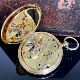 Historically interesting Danish/Swiss precision watch Circa 1853 Historically interesting Danish/Swiss precision watch Circa 1853
