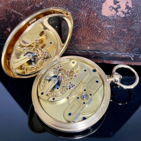 Historically interesting Danish/Swiss precision watch Circa 1853 Historically interesting Danish/Swiss precision watch Circa 1853