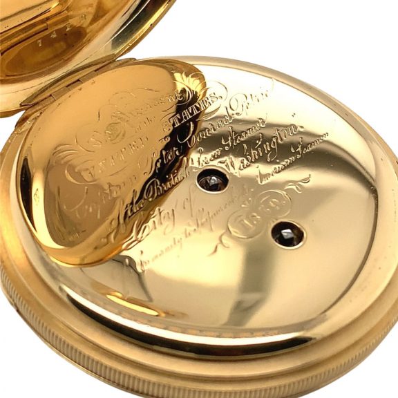 Historically interesting Danish/Swiss precision watch Circa 1853 Historically interesting Danish/Swiss precision watch Circa 1853