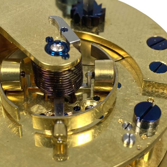 Rare and small Danish deck chronometer with power reserve Circa 1875 Rare and small Danish deck chronometer with power reserve Circa 1875