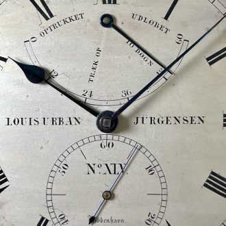 Danish 60-hour power reserve chronometer Circa 1850