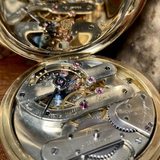 Heavy Danish/Swiss 18K gold precision pocket watch Circa 1867 Heavy Danish/Swiss 18K gold precision pocket watch Circa 1867