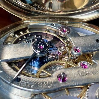 Heavy Danish/Swiss 18K gold precision pocket watch Circa 1867 Heavy Danish/Swiss 18K gold precision pocket watch Circa 1867