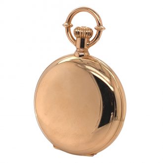 Danish/Swiss rose gold hunting cased lever watch Circa 1880
