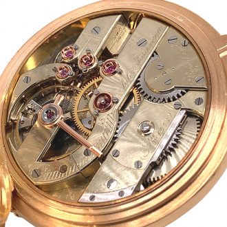 Danish/Swiss rose gold hunting cased lever watch Circa 1880