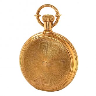 Heavy Danish/Swiss 18K rose gold chronometer Circa 1892
