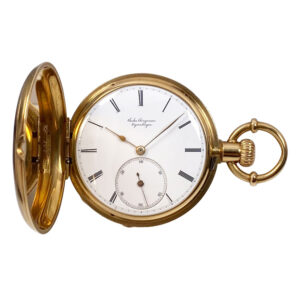 Rare Danish/Swiss 18K gold lever chronometer Circa 1866