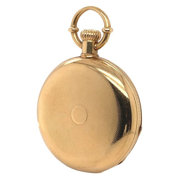 Rare Danish/Swiss 18K gold lever chronometer Circa 1866 Rare Danish/Swiss 18K gold lever chronometer Circa 1866