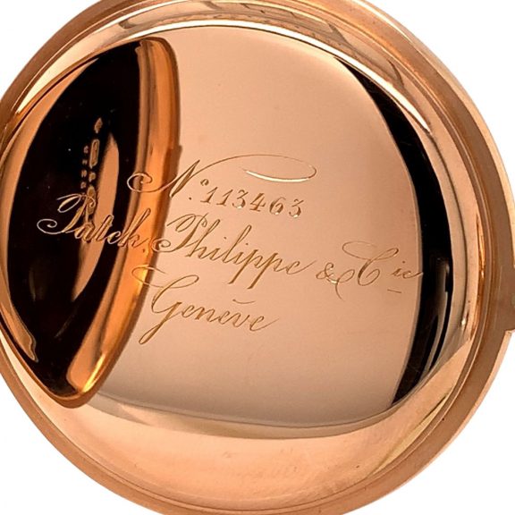 Heavy Swiss rose gold hunting cased lever watch Circa 1901 Heavy Swiss rose gold hunting cased lever watch Circa 1901