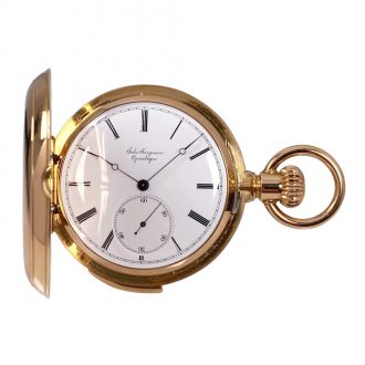 Danish/Swiss hunting cased minute repeating lever Circa 1822