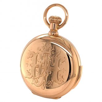 Danish/Swiss hunting cased minute repeating lever Circa 1822