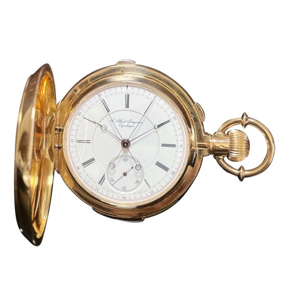 Danish/Swiss repeating lever split-seconds chronograph Circa 1877 Danish/Swiss repeating lever split-seconds chronograph Circa 1877