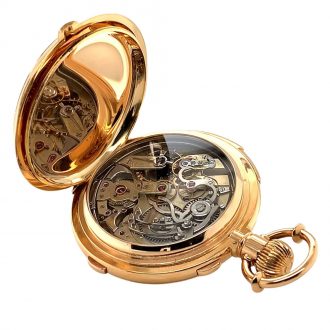 Danish/Swiss repeating lever split-seconds chronograph Circa 1877