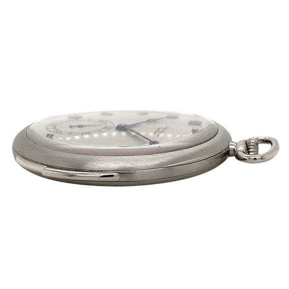 Danish/Swiss platinum lever dress watch with chatelaine Circa 1926 Danish/Swiss platinum lever dress watch with chatelaine Circa 1926