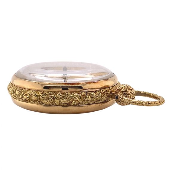 Heavy English 18 carat gold pocket chronometer Circa 1823 Heavy English 18 carat gold pocket chronometer Circa 1823