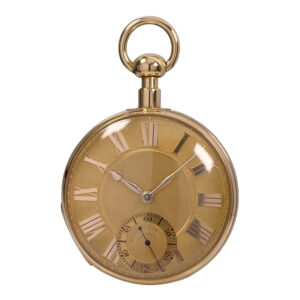 English 18K gold minute repeating duplex watch Circa 1823