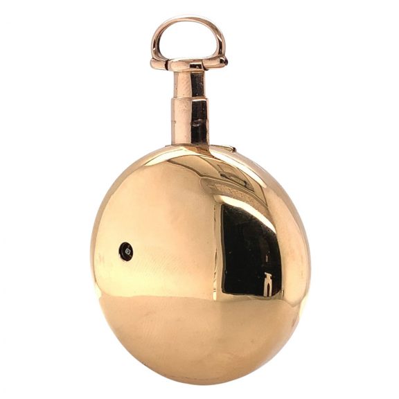Rare English 18K rose gold open faced pocket watch Circa 1812 Rare English 18K rose gold open faced pocket watch Circa 1812