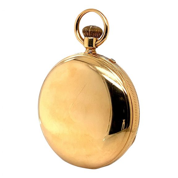 Early and heavy German 18K gold lever pocket watch Circa 1869 Early and heavy German 18K gold lever pocket watch Circa 1869
