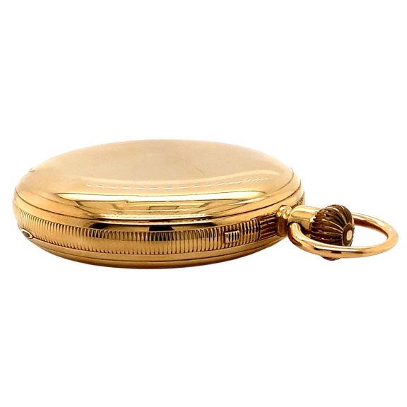 Early and heavy German 18K gold lever pocket watch Circa 1869 Early and heavy German 18K gold lever pocket watch Circa 1869