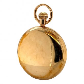 English 18K rose gold 30h power reserve chronometer Circa 1883