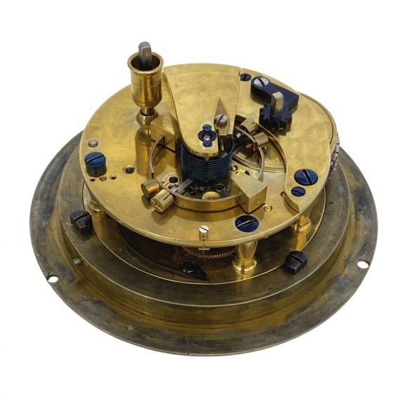 Small English deck chronometer with 56h power reserve Circa 1850 Small English deck chronometer with 56h power reserve Circa 1850