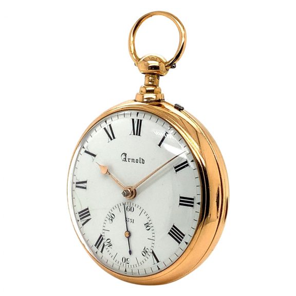 English rose gold half-quarter repeating cylinder watch Circa 1815 English rose gold half-quarter repeating cylinder watch Circa 1815