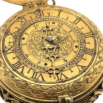 Southern German gilt Renaissance watch with alarm Circa 1590