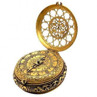 Southern German gilt Renaissance watch with alarm Circa 1590