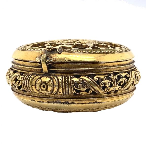 Southern German gilt Renaissance watch with alarm Circa 1590 Southern German gilt Renaissance watch with alarm Circa 1590