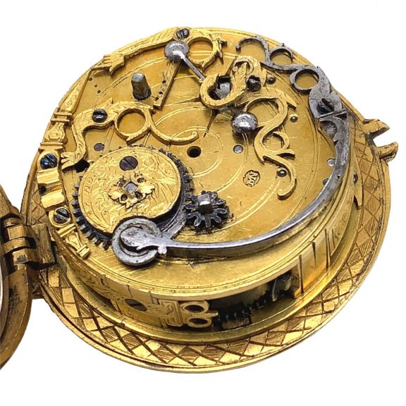 Southern German gilt Renaissance watch with alarm Circa 1590 Southern German gilt Renaissance watch with alarm Circa 1590