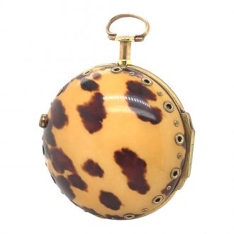 German repoussé triple-cased repeating verge watch Circa 1720