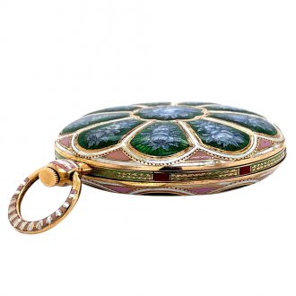 French gold and enamel verge for the Ottoman market Circa 1820