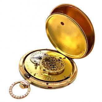 French gold and enamel verge for the Ottoman market Circa 1820