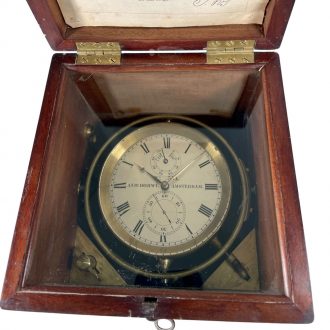 Dutch deck chronometer with 56h power reserve Circa 1860