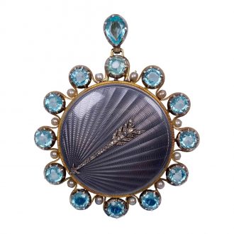 Important French gold montre à tact virgule watch Circa 1800 Important French gold montre à tact virgule watch Circa 1800