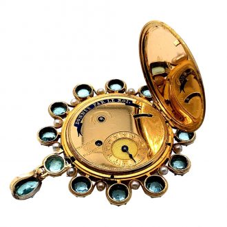 Important French gold montre à tact virgule watch Circa 1800 Important French gold montre à tact virgule watch Circa 1800