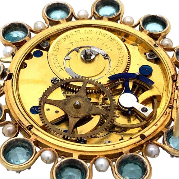Important French gold montre à tact virgule watch Circa 1800 Important French gold montre à tact virgule watch Circa 1800