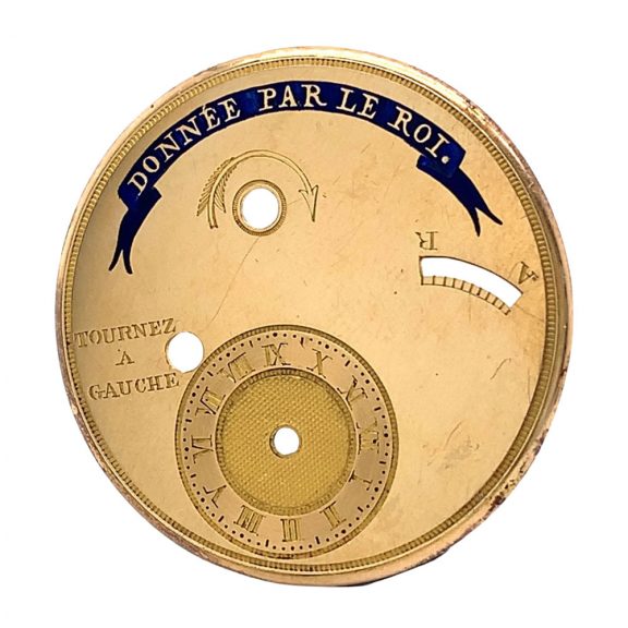 Important French gold montre à tact virgule watch Circa 1800 Important French gold montre à tact virgule watch Circa 1800