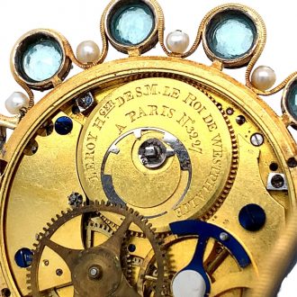 Important French gold montre à tact virgule watch Circa 1800 Important French gold montre à tact virgule watch Circa 1800