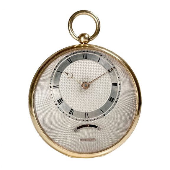 Important French 18 Carat gold lever high precision watch Circa 1825