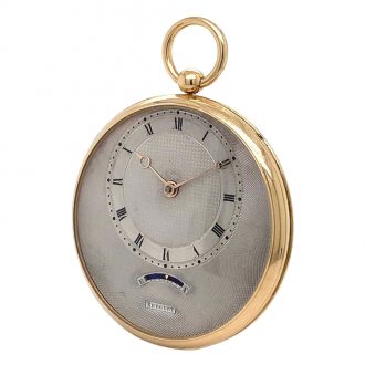 Important French 18K gold lever high precision watch Circa 1825