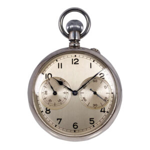 German chrome plated 35h power reserve deck watch Circa 1944