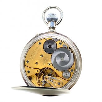 German chrome plated 35h power reserve deck watch Circa 1944