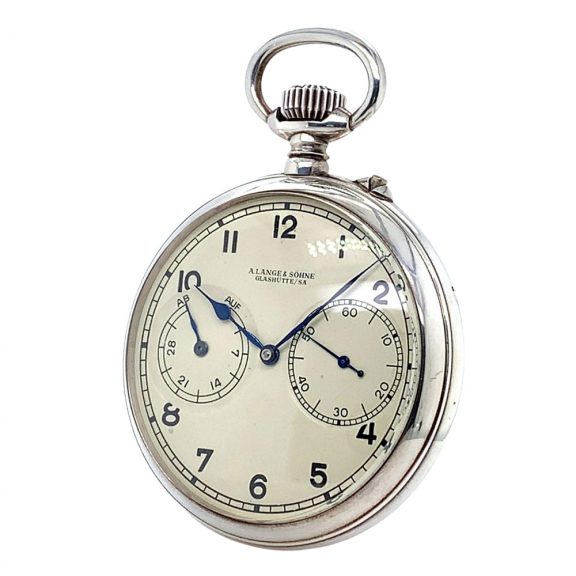 German silver 35h power reserve lever navigation watch Circa 1950 German silver 35h power reserve lever navigation watch Circa 1950