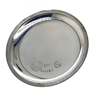 German silver 35h power reserve lever navigation watch Circa 1950
