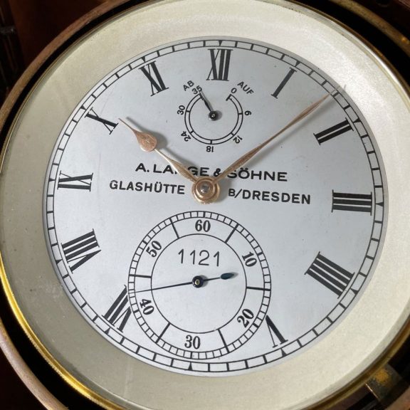 Rare German 35-hour power reserve lever watch Circa 1940 Rare German 35-hour power reserve lever watch Circa 1940